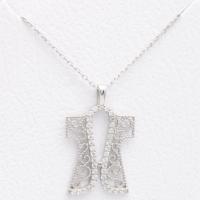 Çeket Figürlü Gümüş Kolye