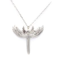 Mikail Kılıcı Zirkon Taşlı Gümüş Kolye BYK12