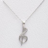 Sol Anahtarı Elif Vav Harfli Kolye