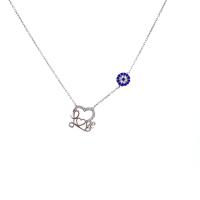 Kalp Figürlü Love Yazılı Gümüş Kolye