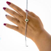 Su Yolu Damla Modeli Gümüş Bileklik