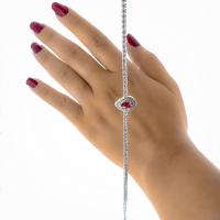 Su Yolu Damla Modeli Gümüş Bileklik